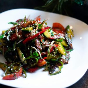 spicy red salad